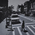151 st (New York), Tecnica mista su tela, 70 x 70, anno 2013