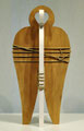 Angelo, scultura in legno e corda, h 40 cm, anno 2014