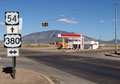 New Mexico, Crossroad Highway 54 / 380, Carrizozo - fotografia di Vittorio Ferorelli