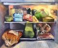 Koelkast - 50x60cm - oilpaint on canvas - 2020 - Available