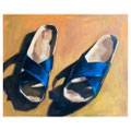 Slippers - 50x60cm - oilpaint on canvas - 2020 - Available