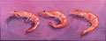Garnalen - 20x50cm - oilpaint on canvas - 2021 - Available