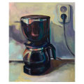Koffiezetapparaat - 50x60 cm - oilpaint on canvas - 2020 - Available