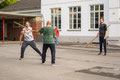 Beim Speertraining
