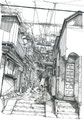 落書き街