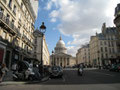 Arrivée sur le Panthéon