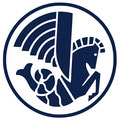 1933 : Premier logo : Hippocampe ailé dit la crevette