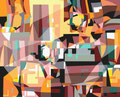 OHNE TITEL   2003   -   Acrylfarbe auf LW   -   1,3m x 1,6m  sold
