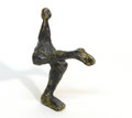 "Einbeinhocker" Bronze Unikat