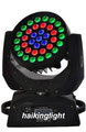 37*9W Tri-Colour LED Wash Moving Head Light