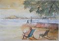 The fisherman. Mallorca. 2009. 35 x 25 cm.