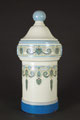 Steingut Säule m. Eiskühlung Villeroy & Boch Mettlach um 1929