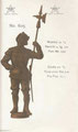 Aufsatzfigur Zink um 1904