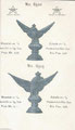 Aufsatzfigur Zink um 1904