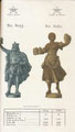 Aufsatzfigur Zink um 1904