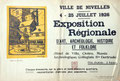 Juillet 1926 - Exposition régionale (collection famille Collet)
