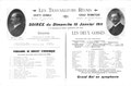 15 janvier 1911 - Concert et bal des Travailleurs réunis