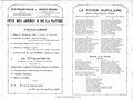 3 juillet 1921 - Fête des arbres et de la nature au bois d'Arpes