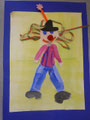 Lustiger Clown, Celine Larösch, Klasse 3a