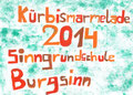 Etikett Kürbismarmelade, Lea Weikinger, Klasse 9