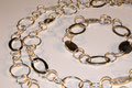 925er Silber-Gliederkette und -armband, Kette kann sowohl lang als auch kurz getragen werden, L.: 96 und 21 cm