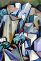 La pieve, 2008. Olio su tela, cm. 50 x 70