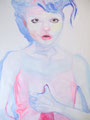 女　（2010 oil on canvas)　