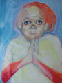 祈り　（2010 oil on canvas)　