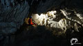 Exploring the lowest parts of the cave (September 2019).