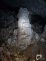 The Tower of Klimatia almost at the bottom of the cave.