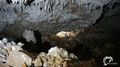 The left and central part of the right-hand side of the cave. 