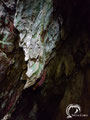 Decorations inside the cave.