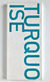 2022-Met turquoise. 40x18cm