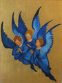 Drei Engel, Anbetung