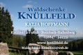 Visitenkarte "Waldschenke Knüllfeld" - Beidseitig 4-farbig bedruckt