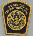 Patrulla de Fronteras (brazo derecho) / U.S Border Patrol (right arm)