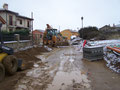 Calle Solana. Excavación para el bordillo