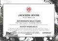 Trading Card ohne Nummer: Rückseite Trading Card (Orange 12/25): Jackson Irvine; Inception (Bundesliga 2024/25); Topps