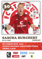 Sascha Burchert; Rückseite Autogrammkarte: Saison 2023/24 (2. Bundesliga)