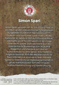 Rückseite Trading Card 30: Simon Spari  (Rote Parallel 05/99); On-Card Signature (Aktueller Kader); UltimateDropz