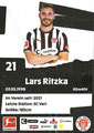 Rückseite Autogrammkarte: Saison 2025/26 (1. Bundesliga)