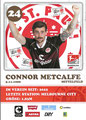 Connor Metcalfe; Rückseite Autogrammkarte: Saison 2023/24 (2. Bundesliga)
