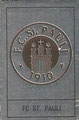 Sticker 430b: FC St. Pauli Wappen; Fußball 88; Panini Bilderdienst, Tütenbilder, Planegg