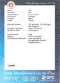 Rückseite Autogrammkarte: Saison 1995/96 (1. Bundesliga)