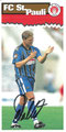 Sticker 33 mit Originalunterschrift: Champigon Stickers' s 97 (Die Superstars der Liga); Panini Bilderdienst, Nettetal, Kaldenkirchen