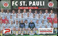 Vorderseite: FC St. Pauli Das Team: Kartennummer: 0 645 03.93 7.000 DPR, Auflage: 7000 Stück