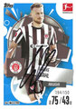 Trading Card 154 signiert: Hauke Wahl (Blue 094/150); Topps Match Attax 2025/2026; Topps