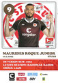 Maurides Roque Junior; Rückseite Autogrammkarte: Saison 2023/24 (2. Bundesliga)