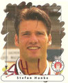 Sticker 163 mit Originalunterschrift: Panini Junior Sticker (Die Endphase der Saison 95/96); Panini Bilderdienst, Nettetal, Kaldenkirchen