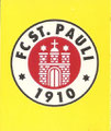 Sticker 286: FC St. Pauli Wappen; Fußball Bundesliga (Das Sticker-Album zur Endphase der Saison 97/98); Panini Bilderdienst, Nettetal, Kaldenkirchen